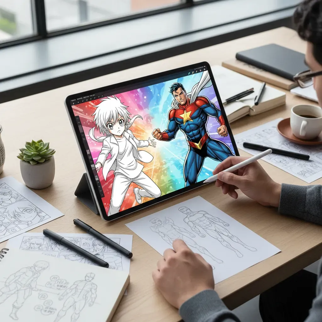 Manga Writing vs Western Comic Writing: Key Creative Differences